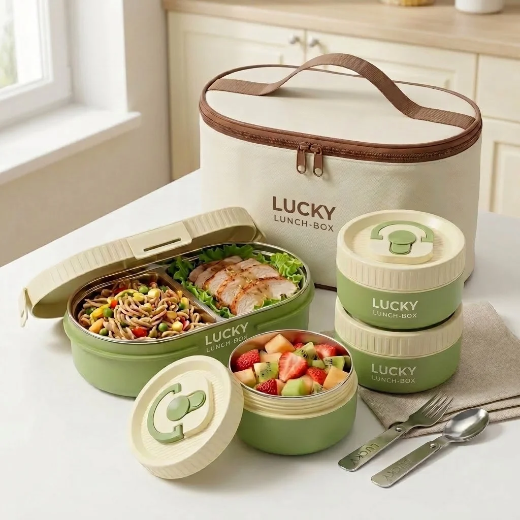 Meal Prep Or Prep Meal - 304 Stainless Steel Thermal Bento Lunch