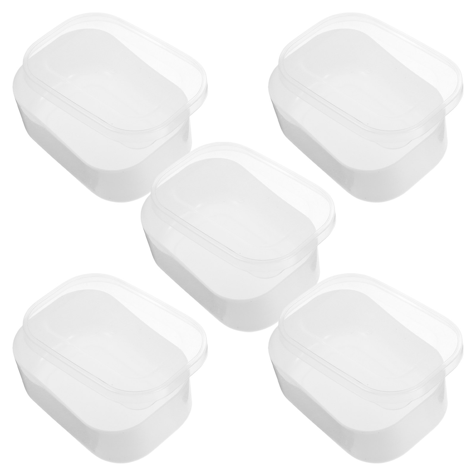 5Pcs Portion-Control Rice Cont - Meal Prep With Rice ulasan dan harga
