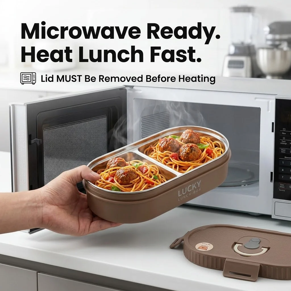 304 Stainless Steel Bento Box  - Meal Prep Or Prep Meal ulasan dan harga