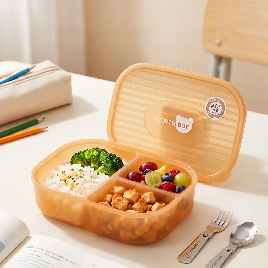 Japanese Plastic Bento Box Kid - Meal Prep Or Prep Meal ulasan dan harga