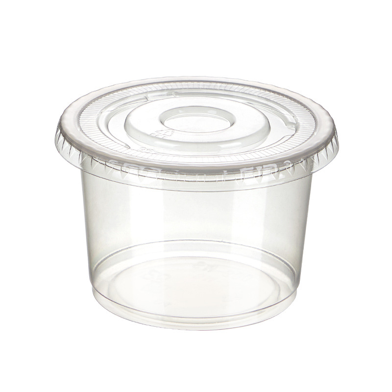 8/10OZ Plastic Parfait Cups wi - Sauce Dipping Cup ulasan dan harga